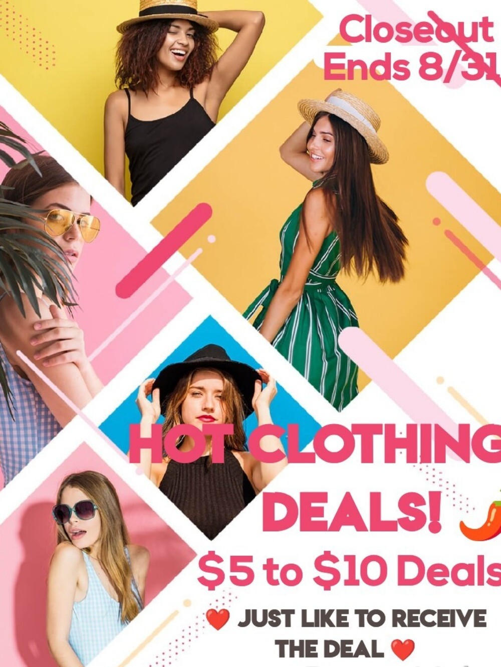 Clothing Closeout $5 To $10 Deals